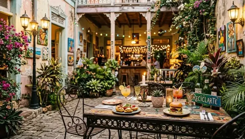 Bohemian Bistro, Art, and Culture in the Heart of the Historic Center