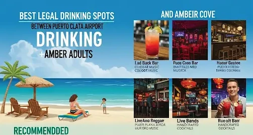 Puerto Plata Airport to Amber Cove: Legal 18+ Drinking Best Bars Guide